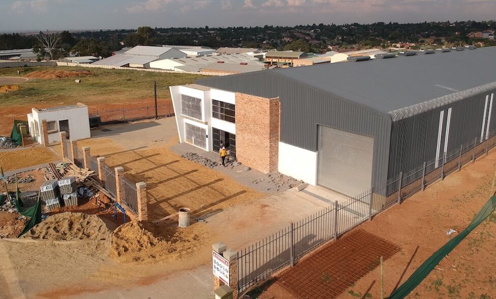 Warehouse Construction in Progress 2